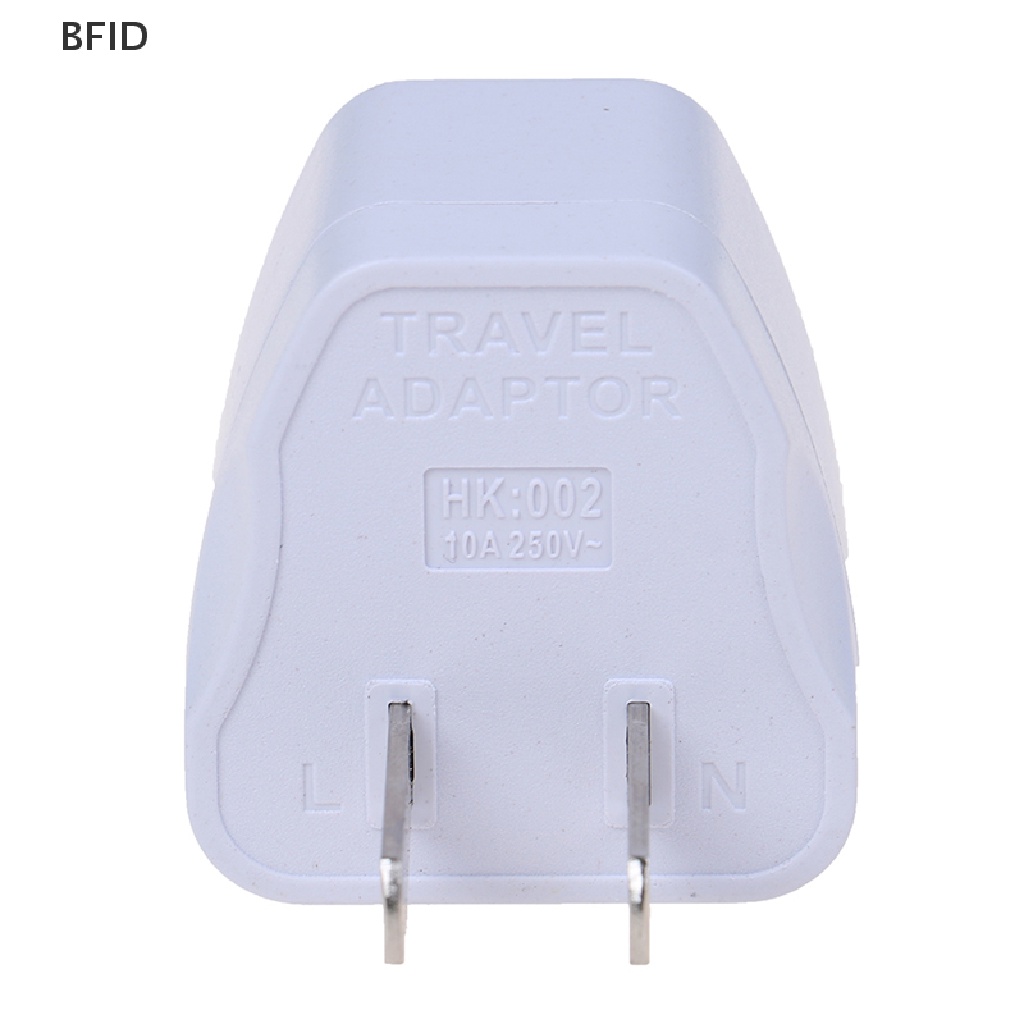 [BFID] Universal EU UK AU to US USA AC Travel Colokan Listrik Adapter Outlet Converter [ID]