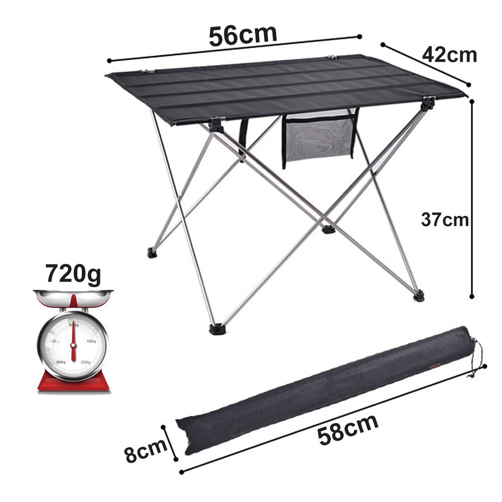 Folding table ultralight size XL - meja lipat camping - meja lipat portable - meja camping outdoor