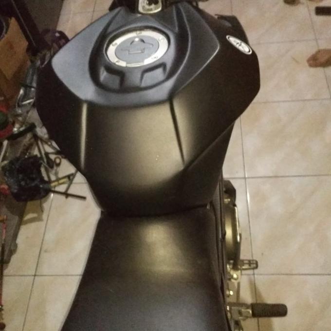 cover tangki vixion nva hitam doff