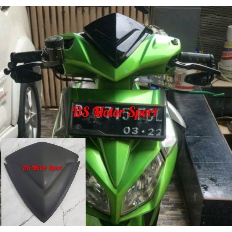 VISOR VARIO 11O TECHNO MODEL TERBARU CARBON WINDSHIELD VARIO 110 TECHNO MODEL TERBARU CARBON