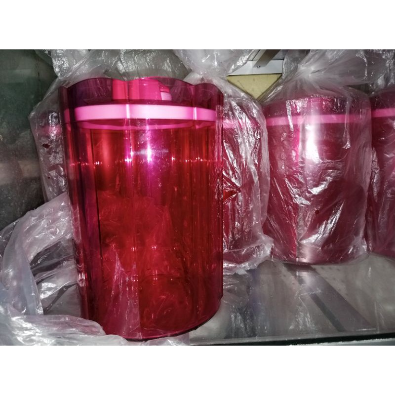Toples 1,3 L Advan Tupperware Red Merah