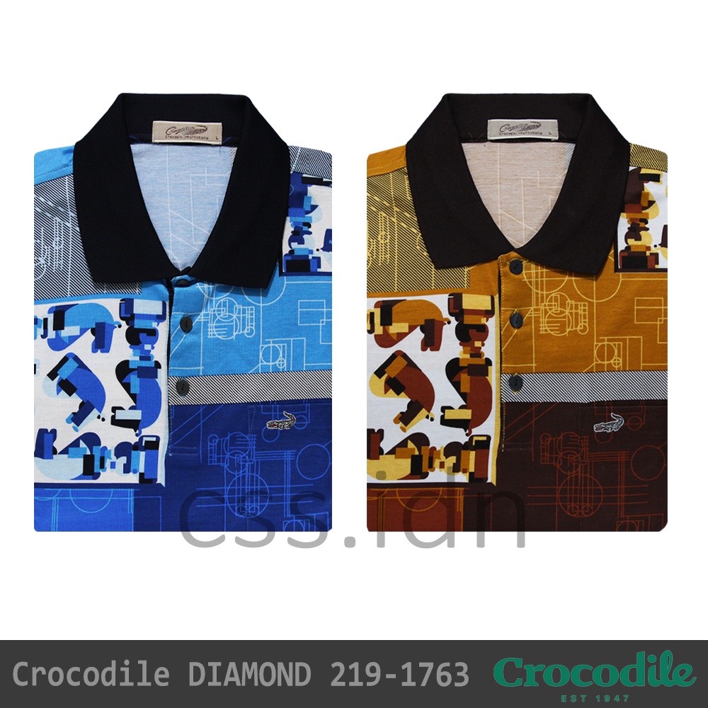 Kaos Kerah Pria Crocodile Diamond 219-1763