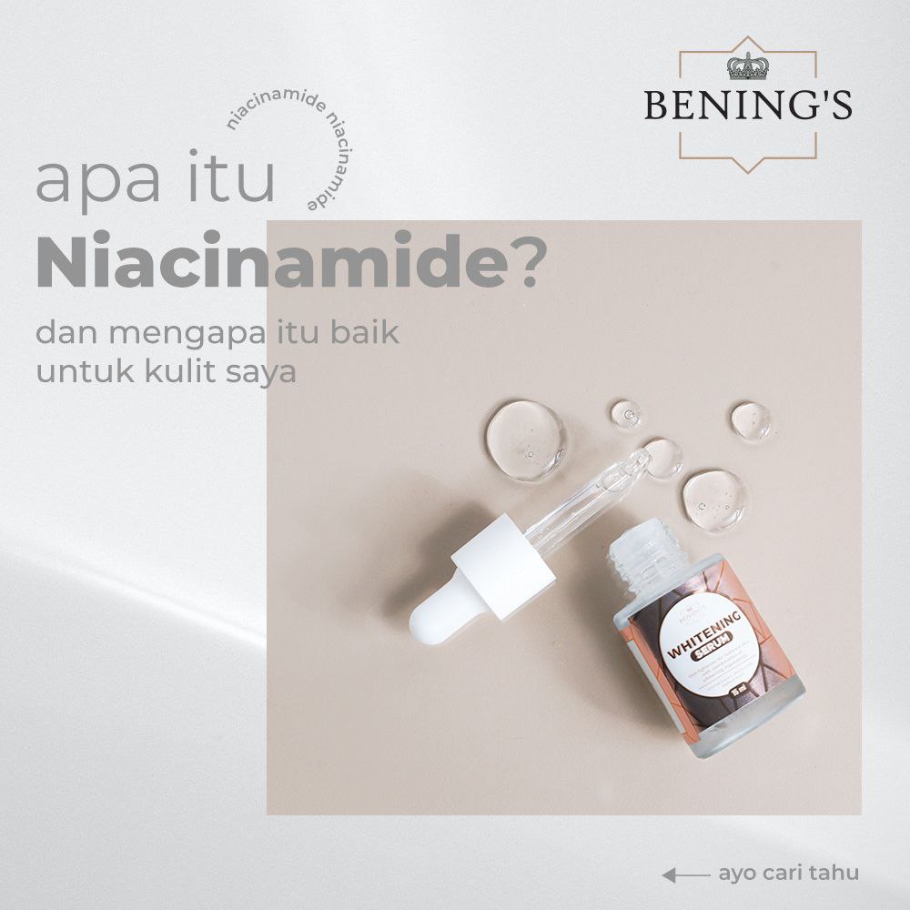 BPOM COD Benings Serum Whitening Mencerahkan Skincare Dr Okky