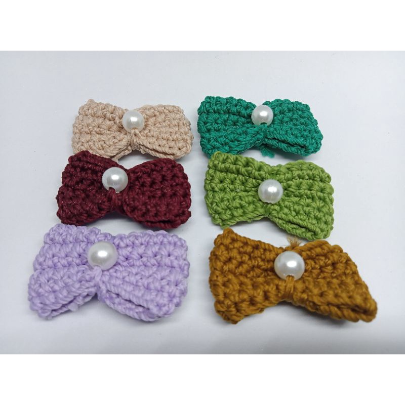 Bros pita Bros rajut Bros handmade Bros rajut dagu Bros pita rajut kecil