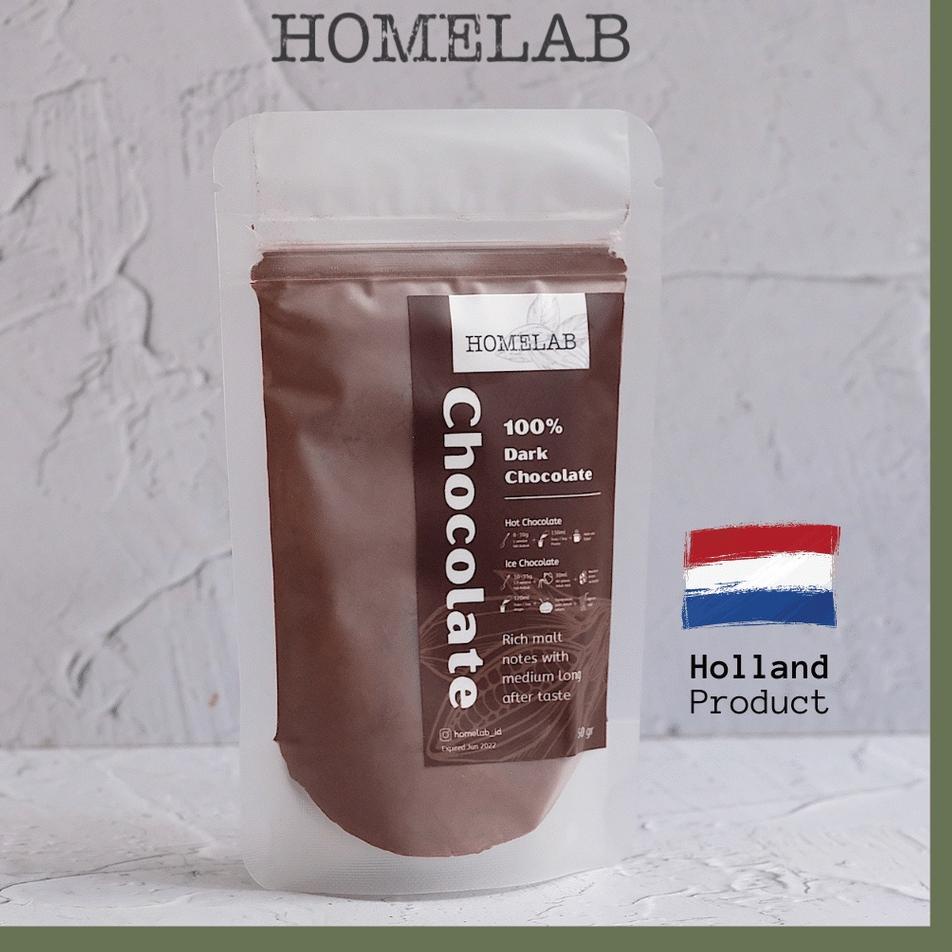 

Free Ongkir Homelab 100% Dark Chocolate Powder / Bubuk Coklat Asli Premium 50 Gr