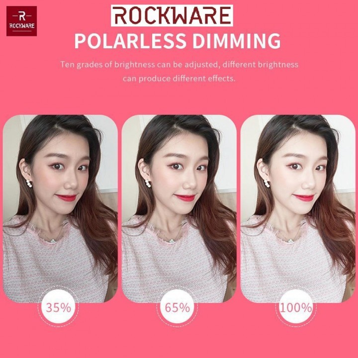 ROCKWARE RW-G1 - Selfie Ring Fill Light LED with Foldable Stand