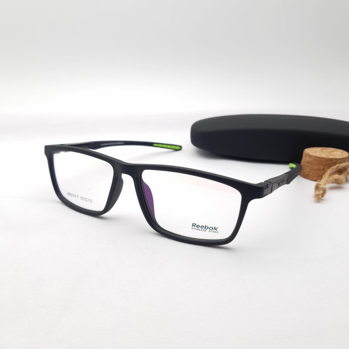 [HARGA PROMO] Frame Kacamata Minus Sporty Pria Grade Original - Frame Saja / Perlengkapan Fashion Murah / Kacamata DISKON