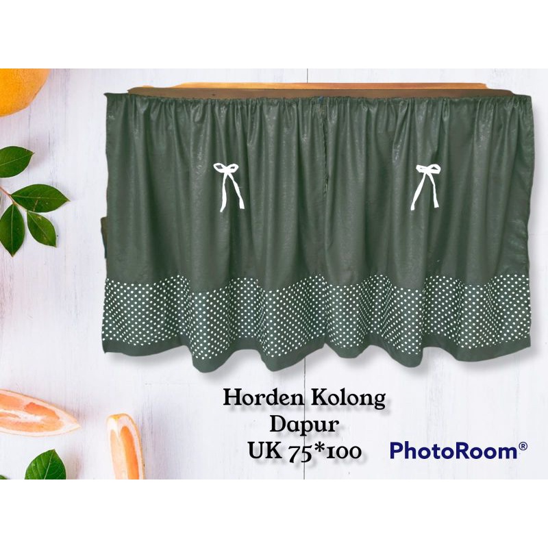 gorden kolong dapur gorden dapur cantik gorden serut dapur murah