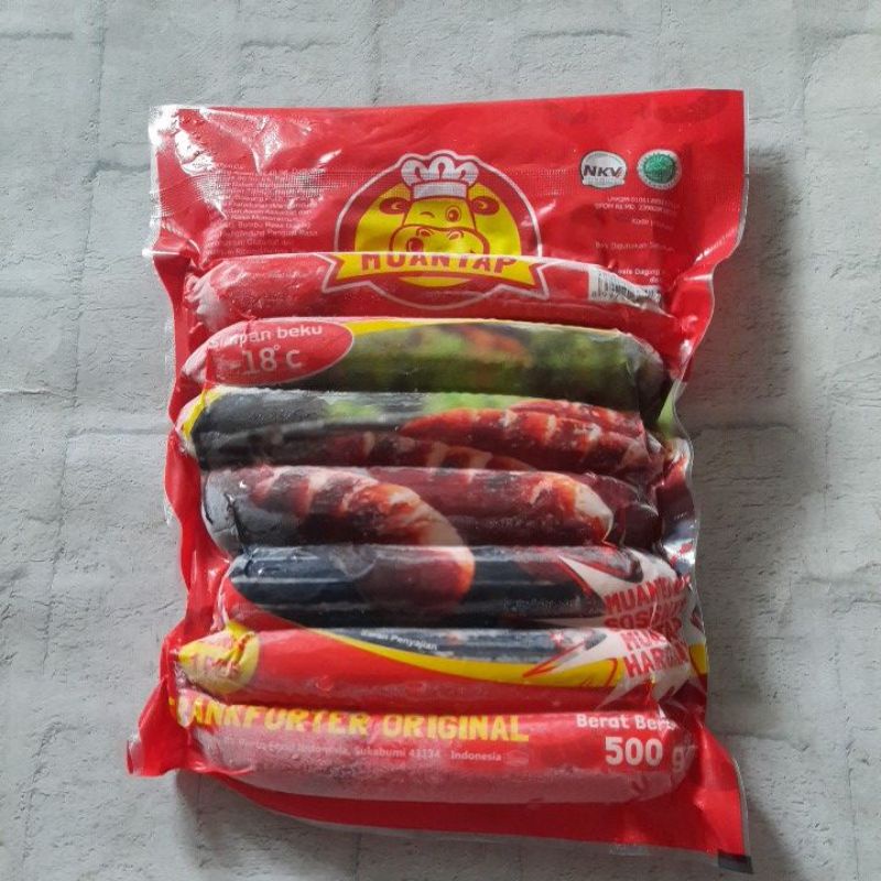 

muantaf sosis jumbo bakar 500gr
