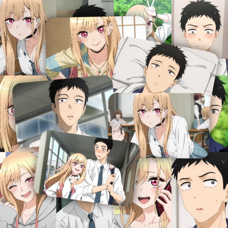 [Isi 5 foto] MY DRESS UP DARLING ANIME PHOTOCARD / KITAGAWA MARIN - GOJO WAKANA