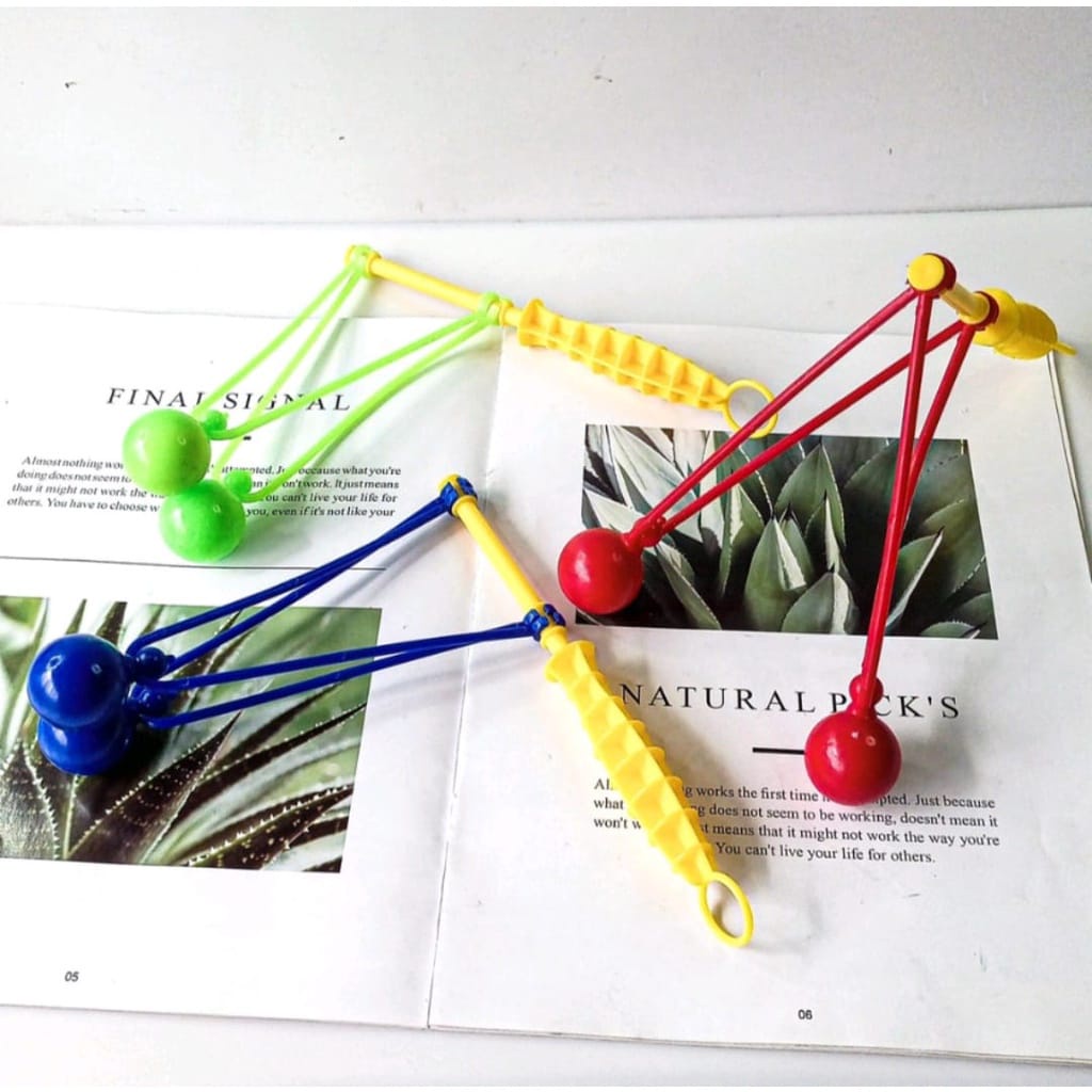 [NGM] GAGANG LATO LATO 20CM Lato-Lato Gagang Mainan Anak Tek Tek Mainan Lato Lato Jadul Edukasi 20CM