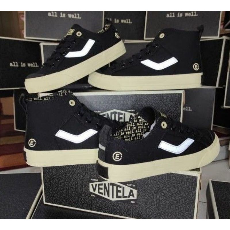 SEPATU VENTELA X EVIL PAPA GADING LOW DAN HIGH 100% ORIGINAL