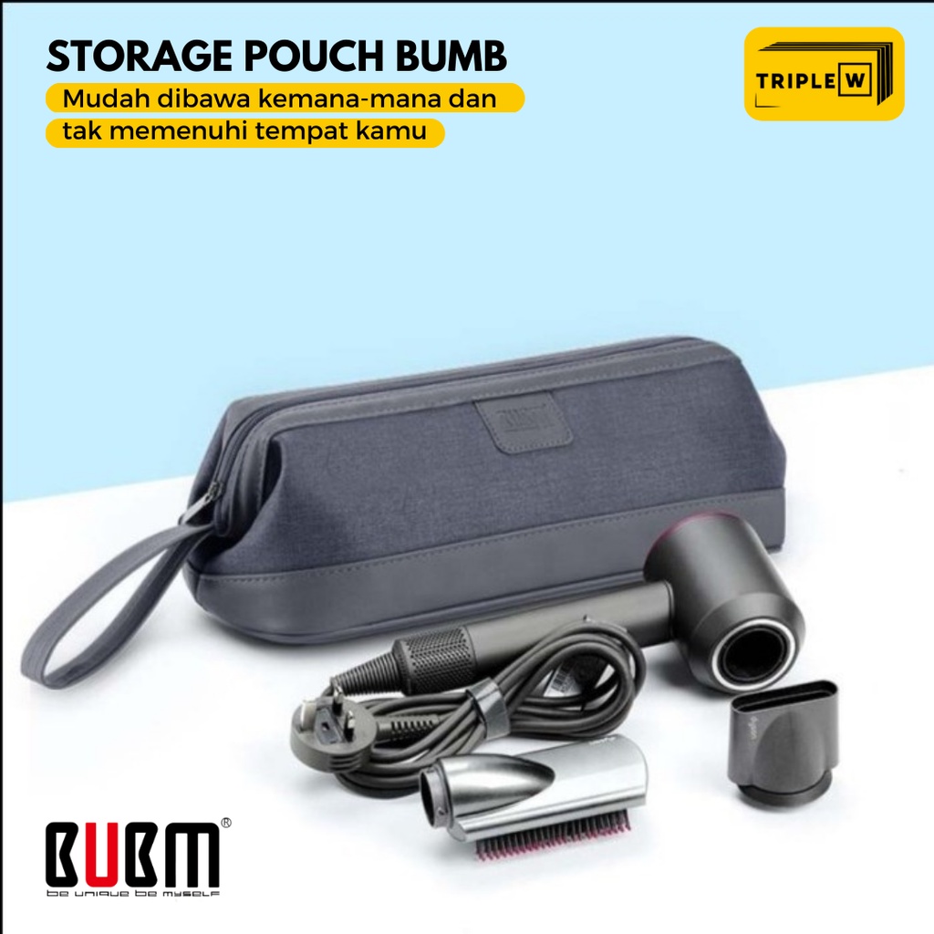 Hairdryer Pouch Travel Pouch Portable Storage Tas Pengering Rambut BUBM