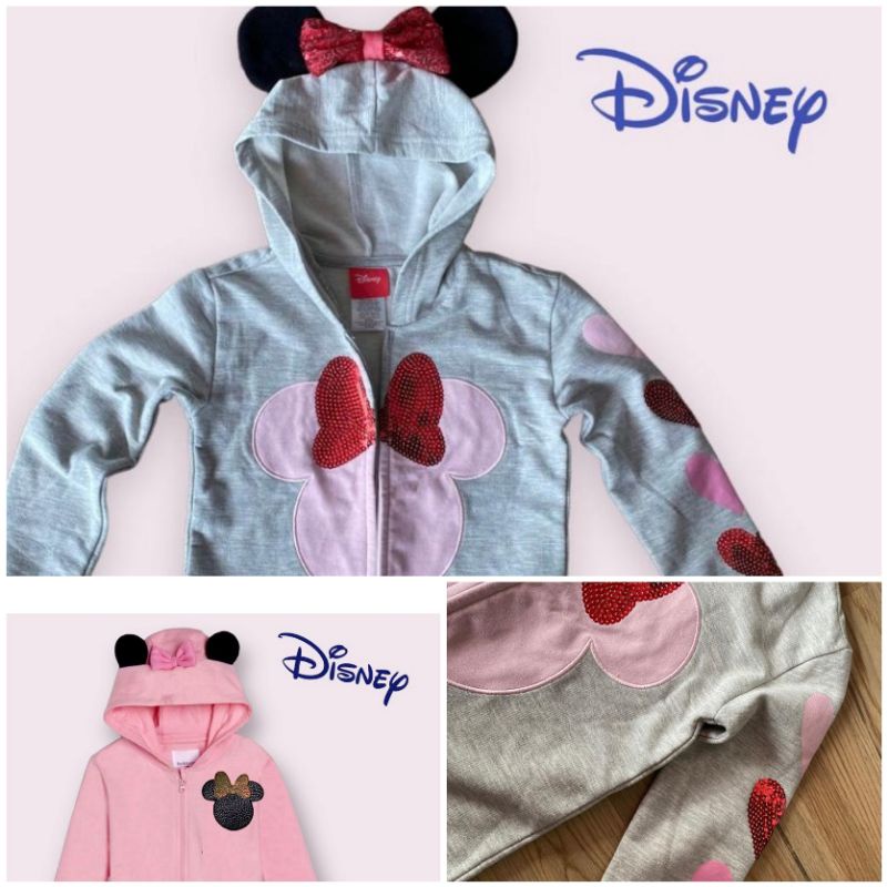 jaket anak sequin perempuan merk disney original