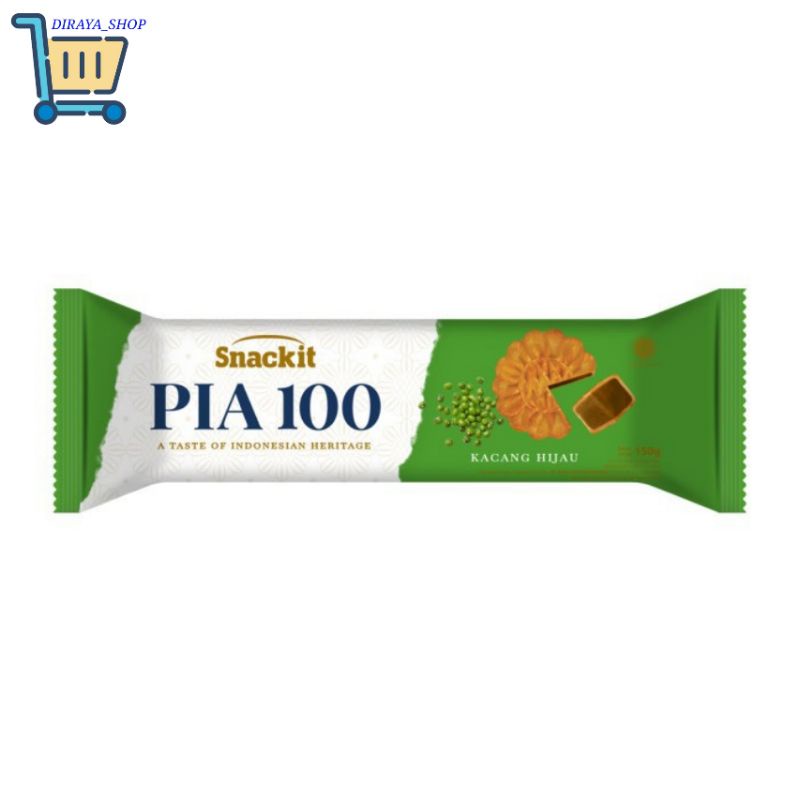 

Snackit Pia 100 Kacang Hijau 150gr