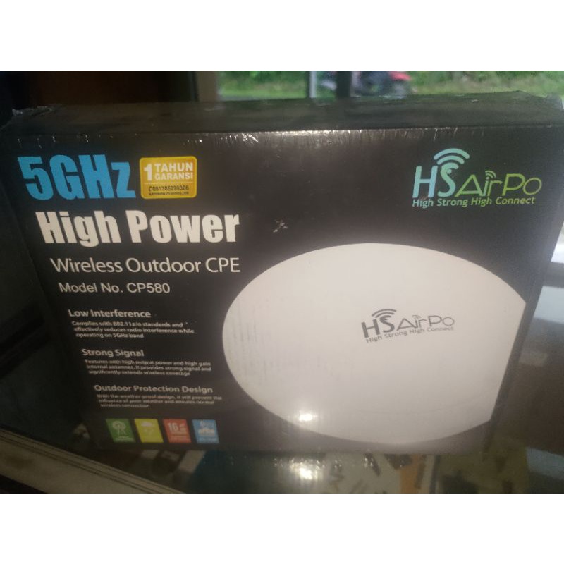 Hs Airpo CP580 5,8Ghz 16dbi 300Mbps Werless Outdoor