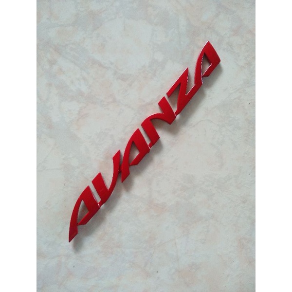 emblem tulisan AVANZA