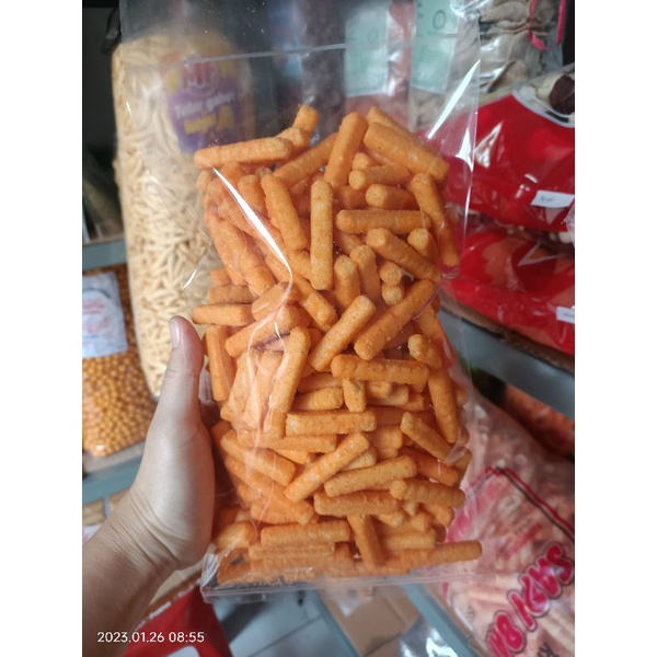 

SNACK CEMILAN STIK JAGUNG BALADO