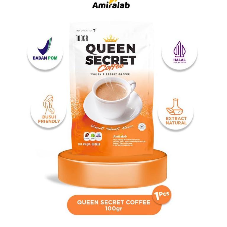 Ready.. Queen secret coffee minuman herbal kewanitaan 34