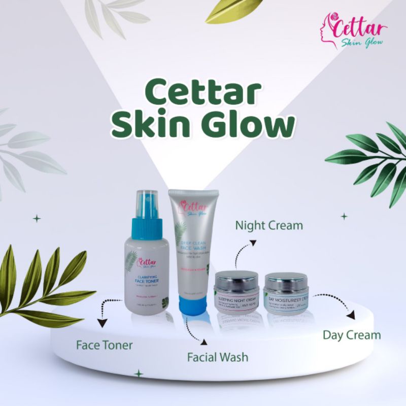 PAKET CETTAR GLOWING FREE HB DOSTING CETTAR