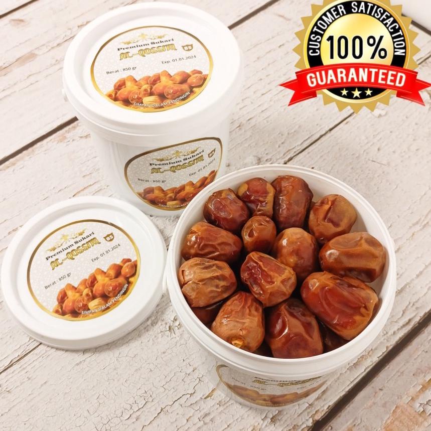 

TREND B925 ( GROSIRAN ) KURMA SUKARI AL QASSIM 1kg KURMA SUKKARI EMBER GRADE A 850gram ...