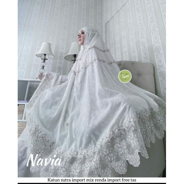 MUKENA NOVIA SUTRA BY FAYOLASOLO