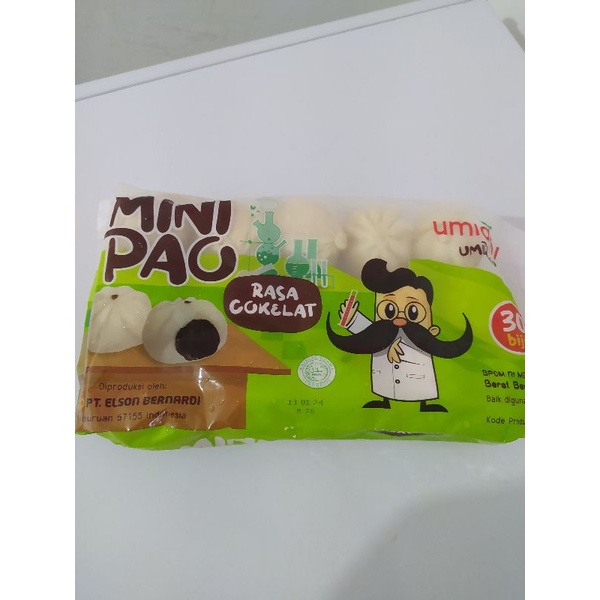 

minipao rasa coklat,ayam,dan sapi isi 30