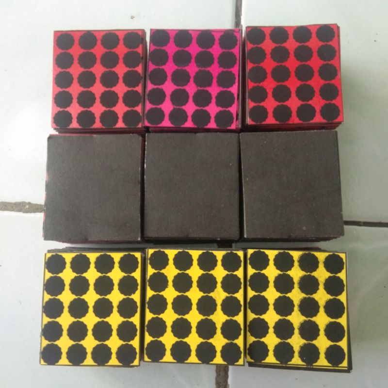 teka teki gosok boom titik 20 isih 100 pcs sudah terpotong rapi