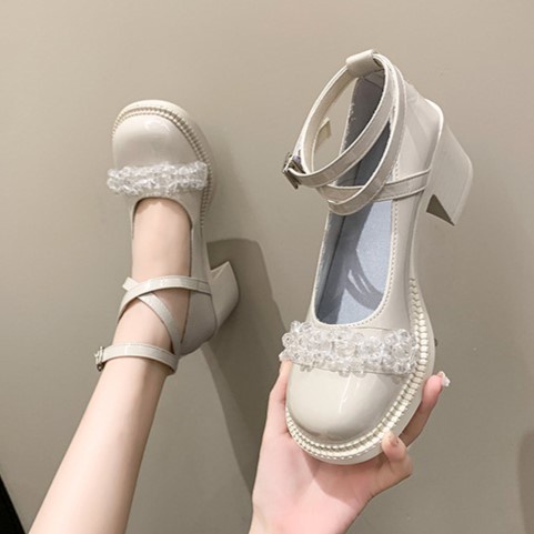 Sepatu Docmart Perempuan Import Sepatu Kerja Wanita Spatu Cewek Korean Style Terbaru SK-026