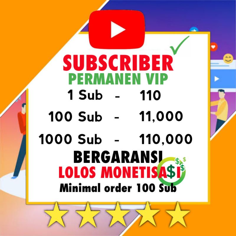 JASA SUBSCRIBER YOUTUBE [ INDO ] PERMANEN BERGARANSI LEWOSTORE