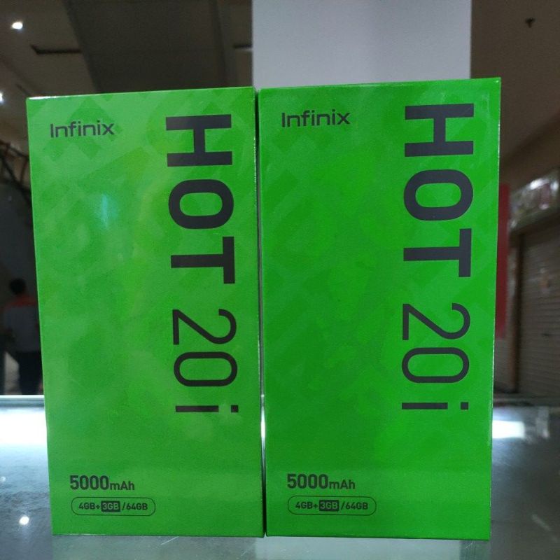 Infinix HOT 20i RAM 4/64GB &amp; RAM 4/128GB NEW Garansi Resmi