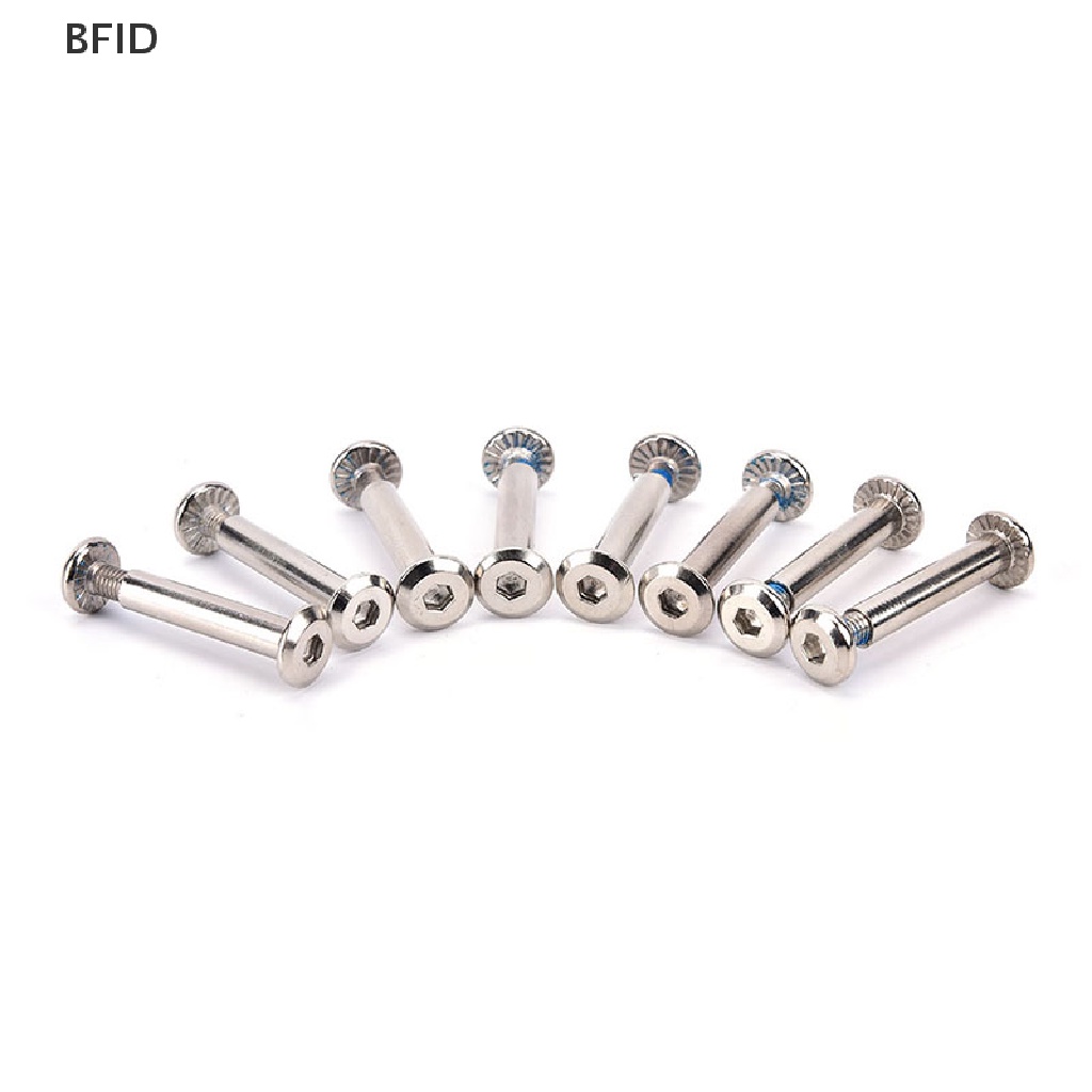 [BFID] 8x/set inline roller As Mata Pisau Sekrup Baut Roda skate Untuk Sepatu skate [ID]