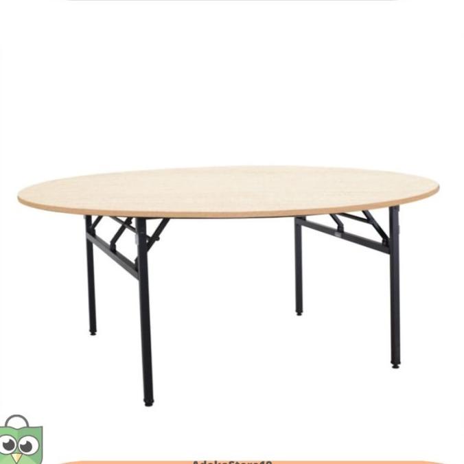 Meja Makan Lipat, Meja Kantin, Meja Bulat Lipat, Meja Cafe Ichiko Storqaila