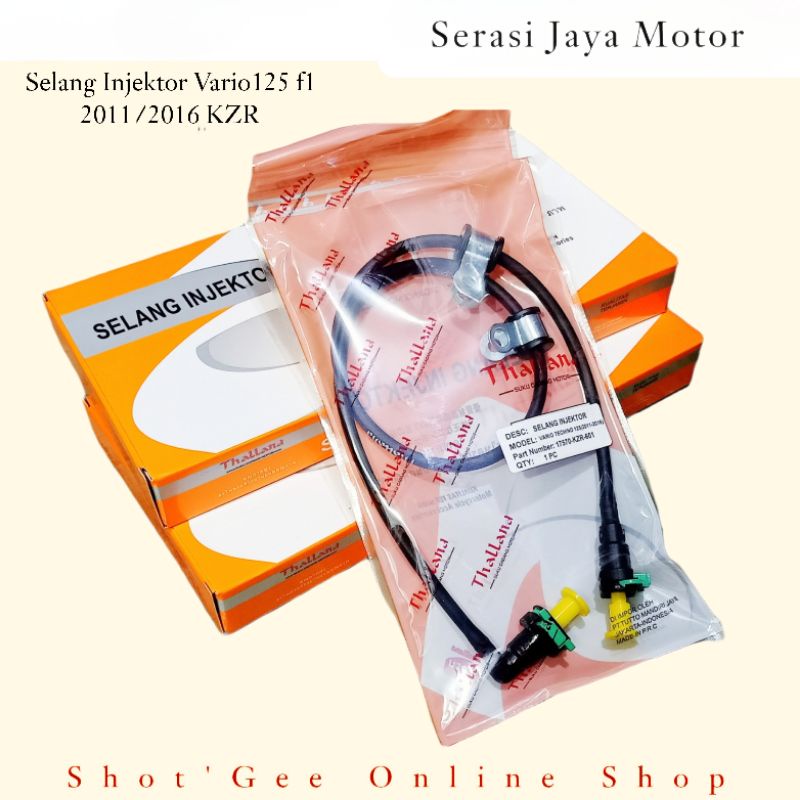 THALLAND SELANG INJEKTOR VARIO 125 TECHNO (KZR) SELANG INJECTOR VARIO125 F1 (KZR)