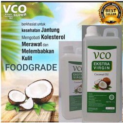 

Vco 1kg/ coconut oil food grade /vco1000ml/minyak kelapa food grade/vco food grade/coconut oil premium