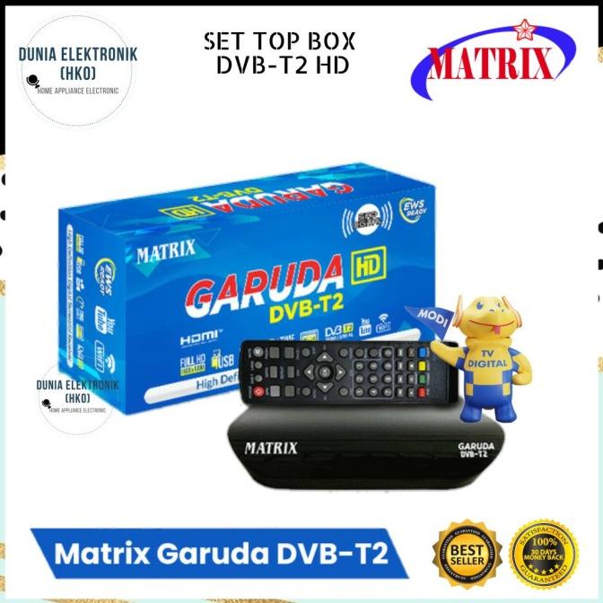 Set Top Box TV Digital Matrix Garuda Biru || STB Matrix Garuda DVB-T2