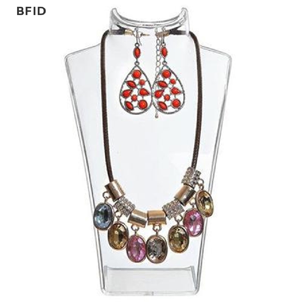 [BFID] Display Perhiasan Fashion Model Kalung Manekin Liontin Anting Goyang Berdiri [ID]