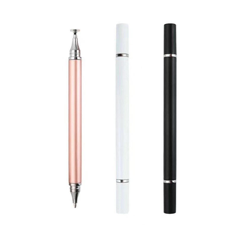 Stylus Universal 2 In 1, Pena Gambar Layar Kapasitif Pena Sentuh Aksesoris Pensil