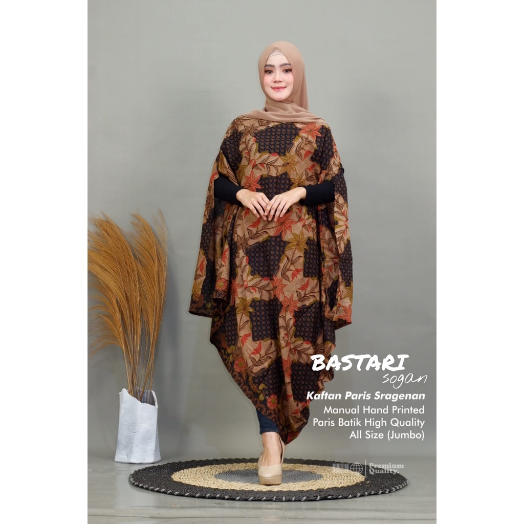 bastari kaftan abaya pakaian baju gamis dress syari longdress maxy maxi batik solo jumbo big all siz