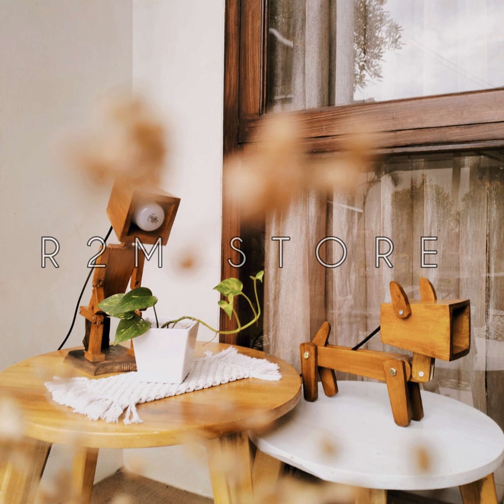 LAMPU MEJA BELAJAR / STAND LAMPU MEJA BELAJAR KARAKTER / LAMPU MEJA BELAJAR KAYU / STAND LAMPU KAYU