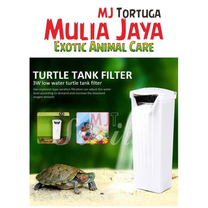 FILTER AIR IKAN KURA KURA AIR BRAZIL FROG FILTER AIR DANGKAL AQUARIUM