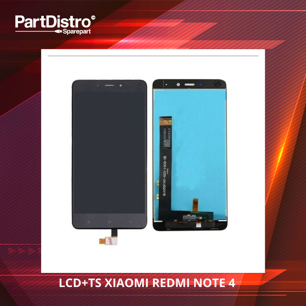 LCD+TS XIAOMI REDMI NOTE 4 ORI TS BAWAH