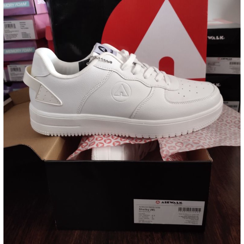 sepatu full putih airwalk original100% type shelby m
