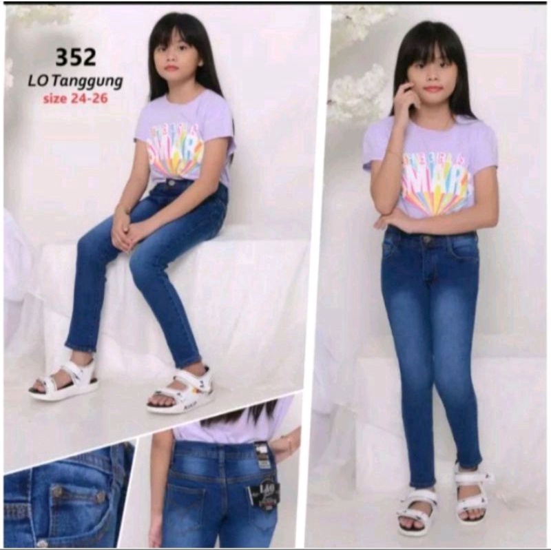 Celana jeans wanita anak tanggung terbaru 2022