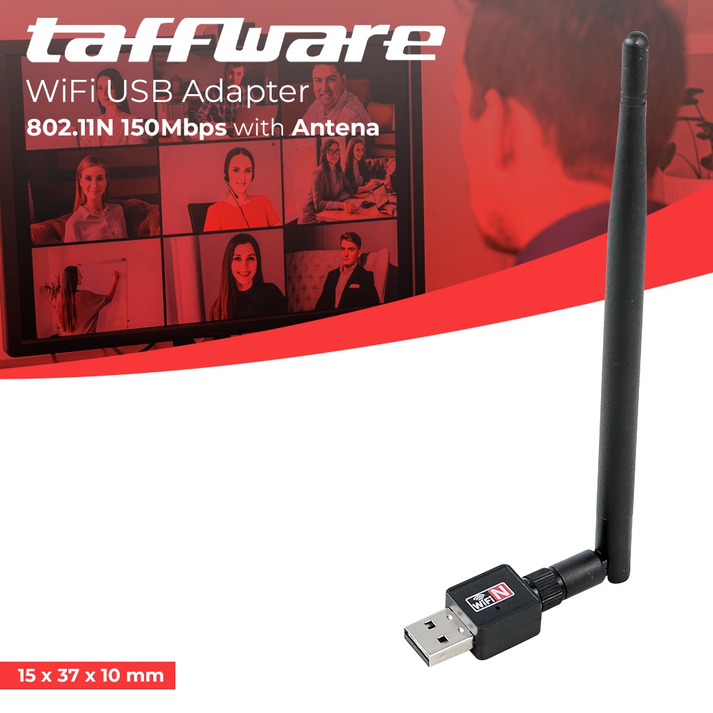 TAFFWARE WIRELESS ADAPTER MT7601 / USB WIFI MT7601 / DONGLE USB WIFI MT7601
