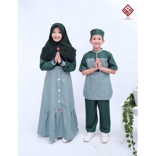 PAKAIAN SERAGAM MUSLIM TPQ TPA CABERAWIT NGAJI PONDOK PKH PENGAJIAN