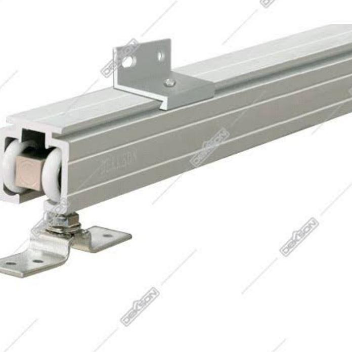 Rel Sliding Track Dekson Pintu Geser Aluminium Kayu 200 Cm D4 Sliding Rail Dekkson