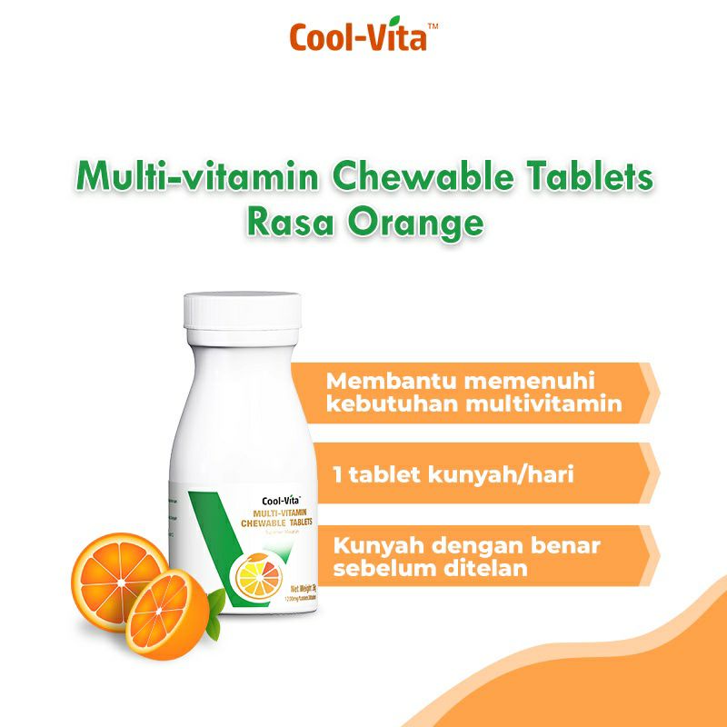 (COD +ORI)Coolvita MultiVitamin Penggemuk Badan BPOM