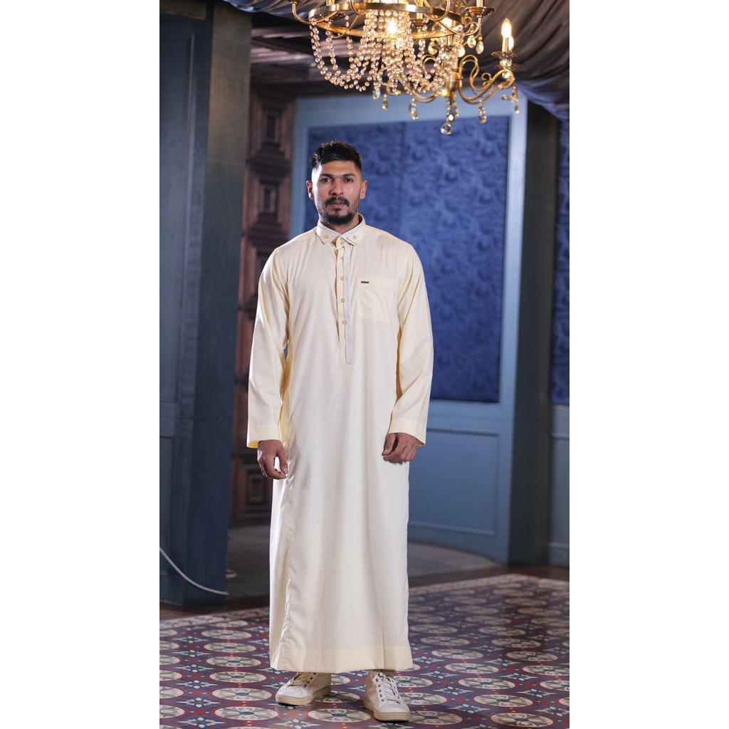 Shahama Thobe Exclusive SH-094 Cream