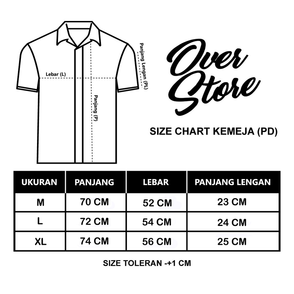 Kemeja Print “ STRIP &amp;  “